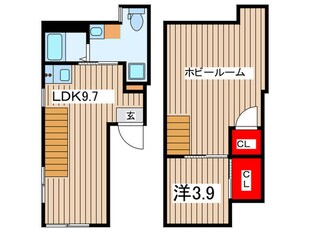 オーク清澄白河の物件間取画像